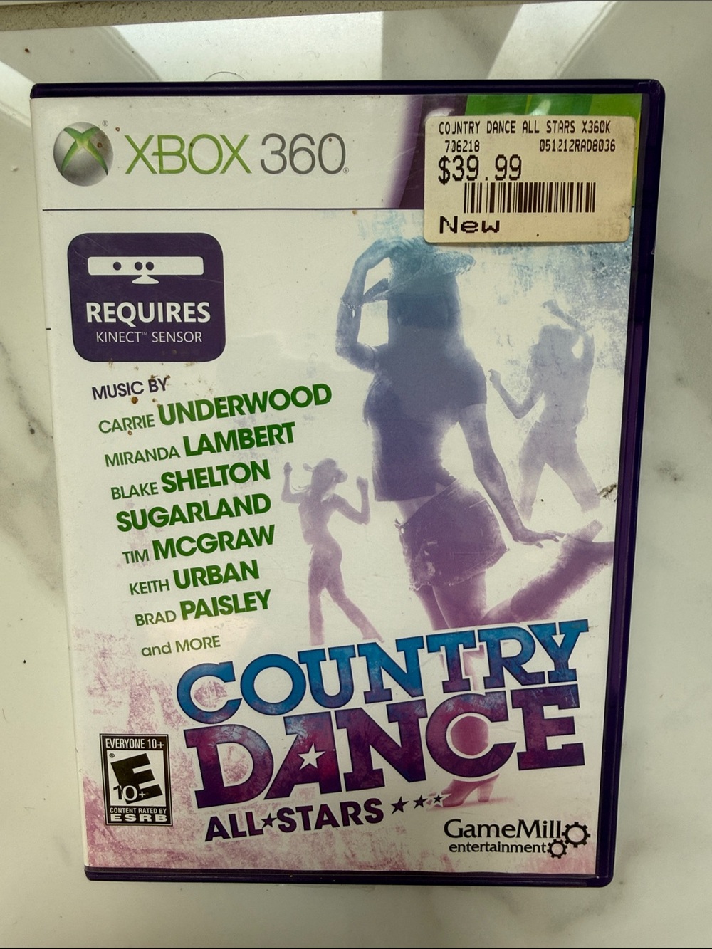 Xbox 360 Kinect Country Dance All-Stars (Purple/White) - GameMill Entertainment